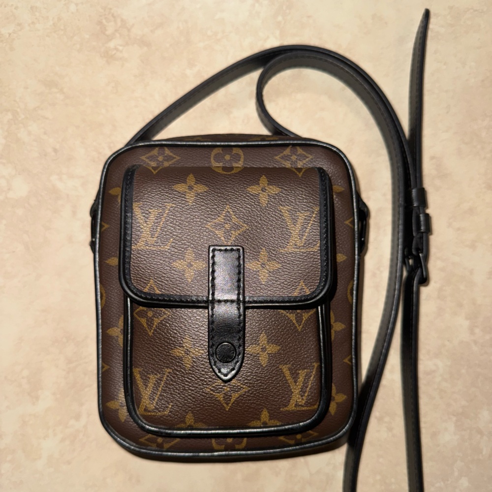 Louis Vuitton Monogram Macassar Christopher Wearable Wallet